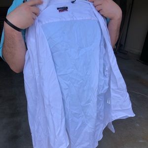 Mens white dress shirt